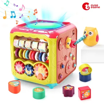 infant activity cube