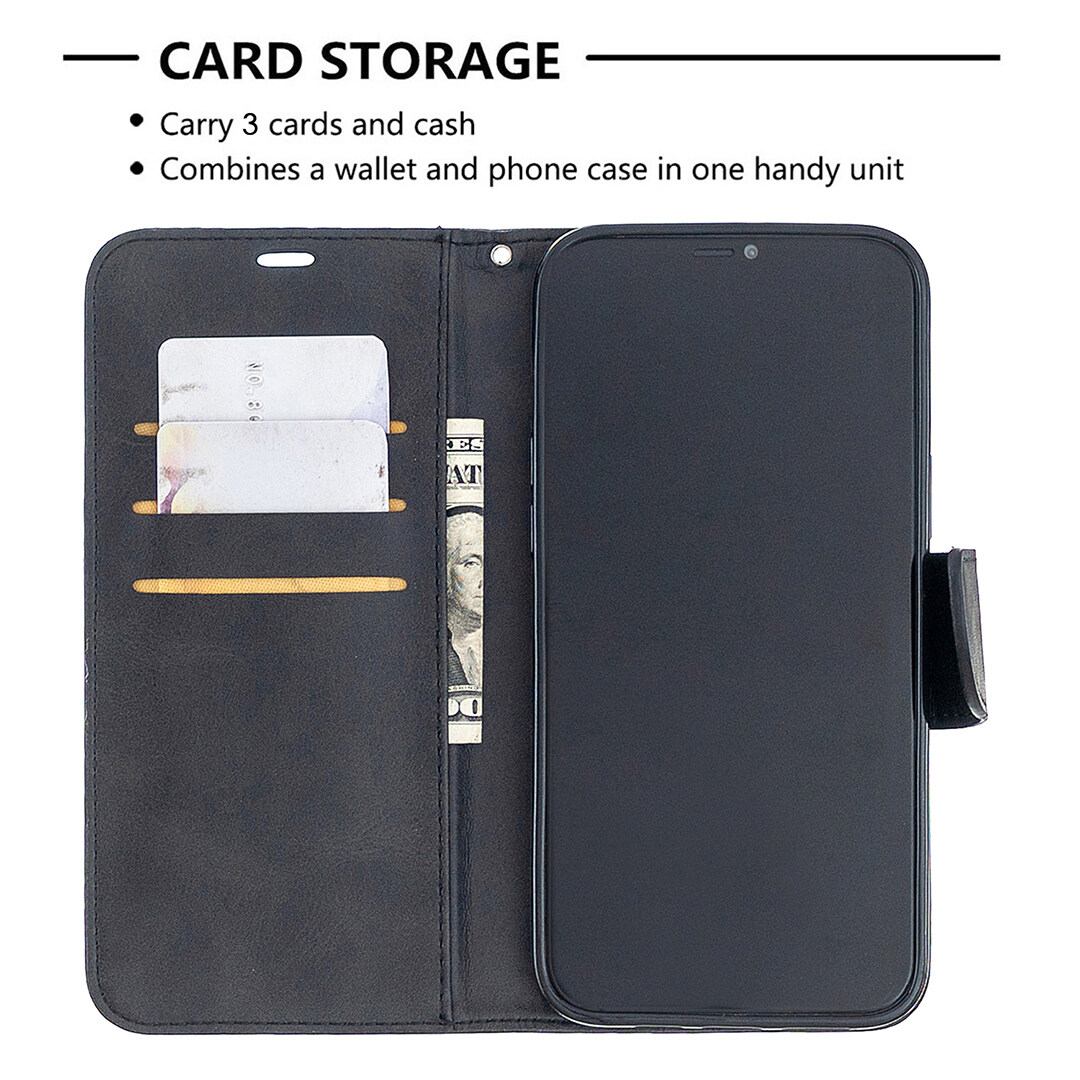 Ốp Cho iPhone 6 6S 7 8 Plus SE 2020 X XR XS Max 11 12 13 14 Pro Max I12 13 Mini Ốp Lật Bằng Da PU Có Khe Đựng Thẻ Ốp Dạng Ví Đứng Túi Điện Thoại