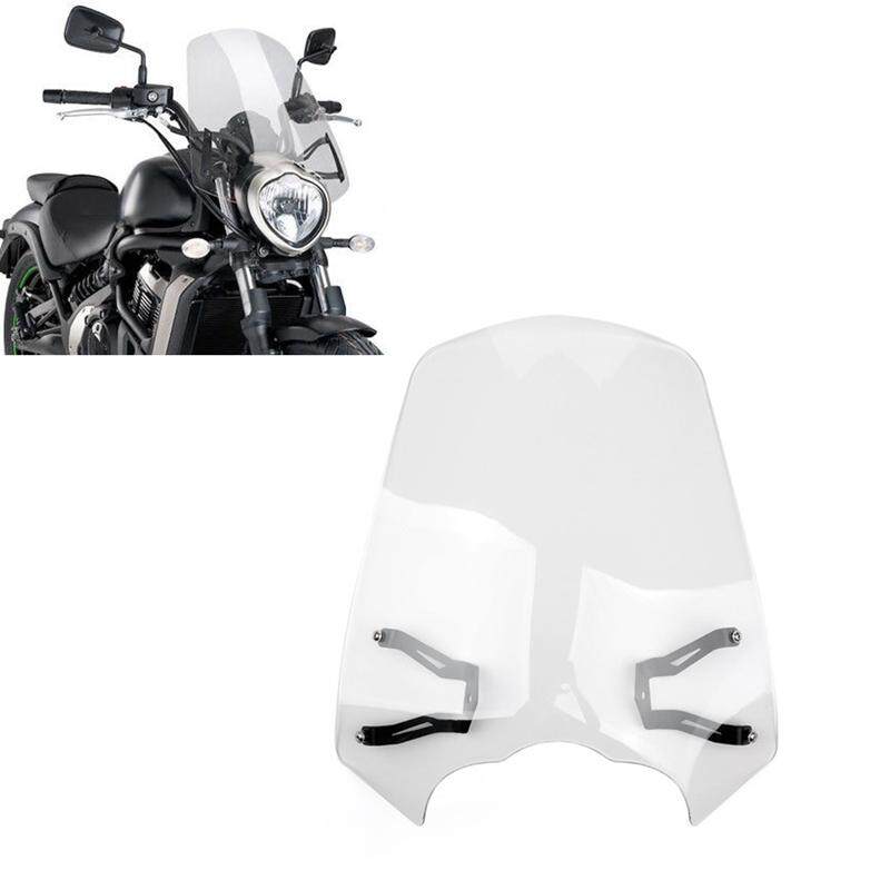 Replacement Windshield WindScreen Kit For Kawasaki Vulcan VN900 Black