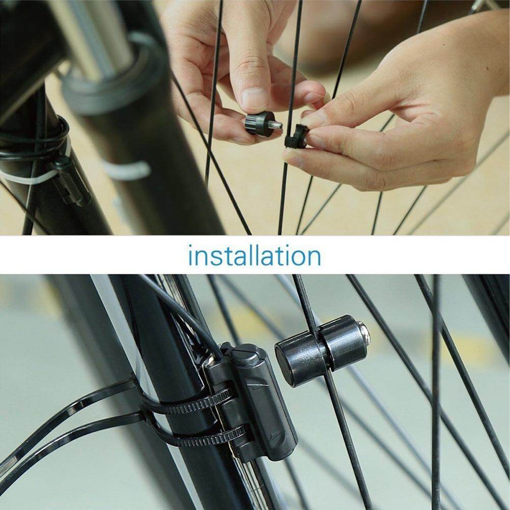 Honrane Bike Cycling Bicycle Computer Odometer Backlight Wired LCD Display Speedometer