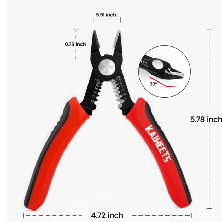 Multifunctional Wire Stripper Tool Automatic Wire Stripper Cable Crimping Electrician Repair Tool