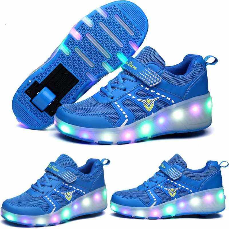 Phân phối Moven Trẻ Em Lăn Giày Với Một Bánh Xe Giày Sneaker Thể Thao LED Lăn