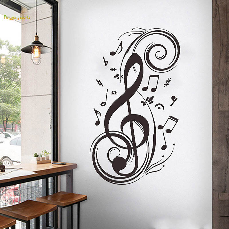 Ti-M Simple Wall Sticker Musical Note Pattern Wall Decal Home DecorMusical Note PatternSimple Wall Sticker, Wall DecalWall Decor, Home DecorSimple