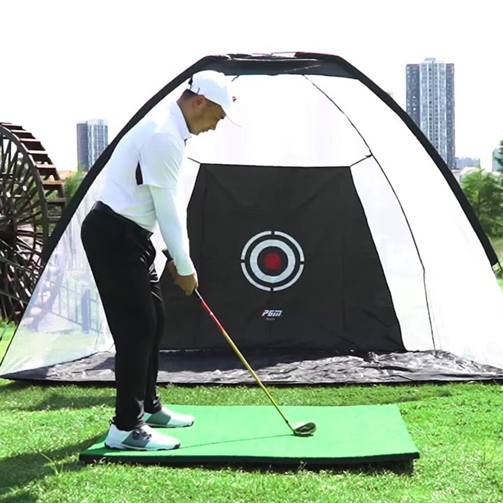 PGM Golf Practice Net Indoor Practice Net Cuttable Golf Strike Cage Strike Net Golf Supplies LXW013