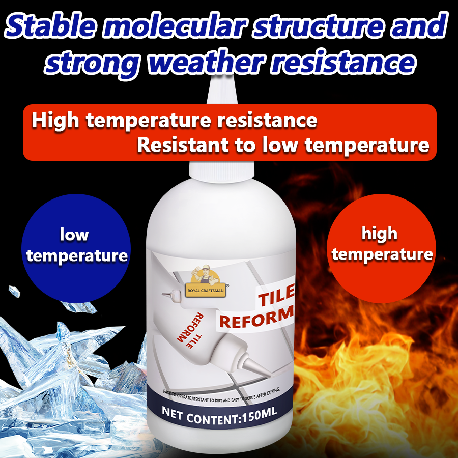 1PC 150ml/280ml white caulking agent. Floor tile gap filler. Bathroom