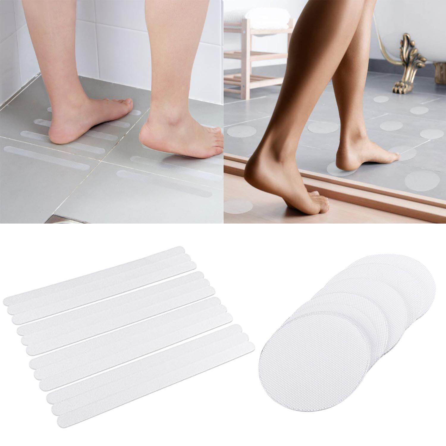 12x Anti Slip Bath Sticker Flooring Safety Tape Shower Strip Mat Applique Treads
