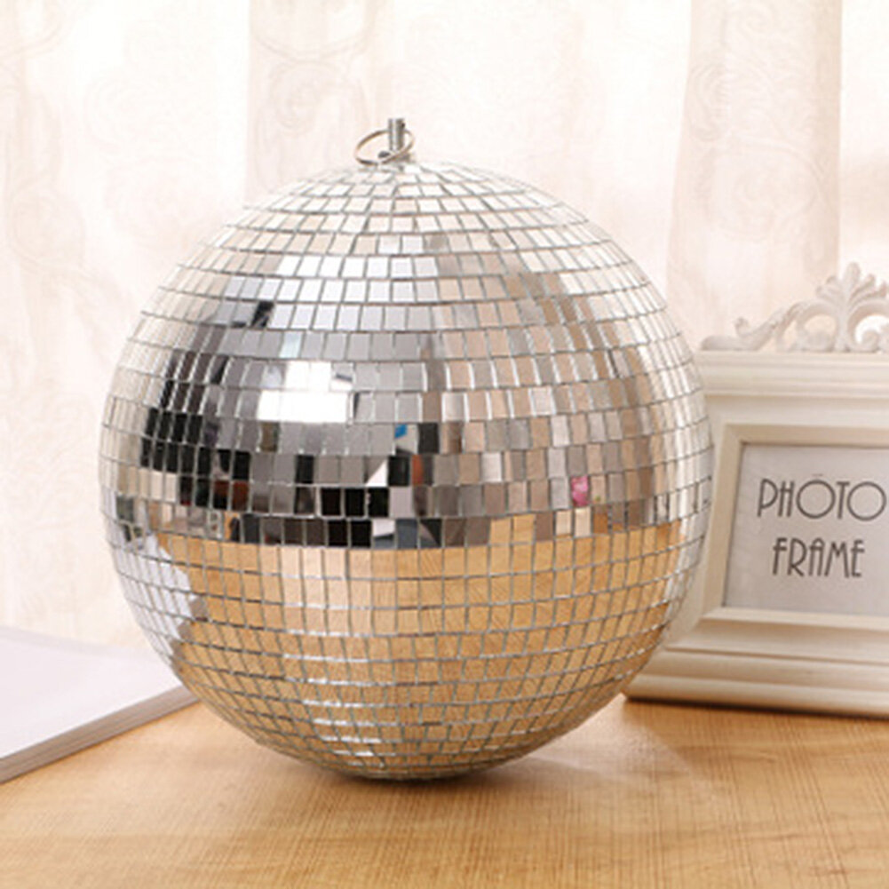 [Dailynews] Xmas Disco Balls Mirror Reflective Glass Ball Hotel Bright Ball Mall Holiday Bar Decor Christmas Tree Hanging Pendant Home Props Party Favor Gift Supplies