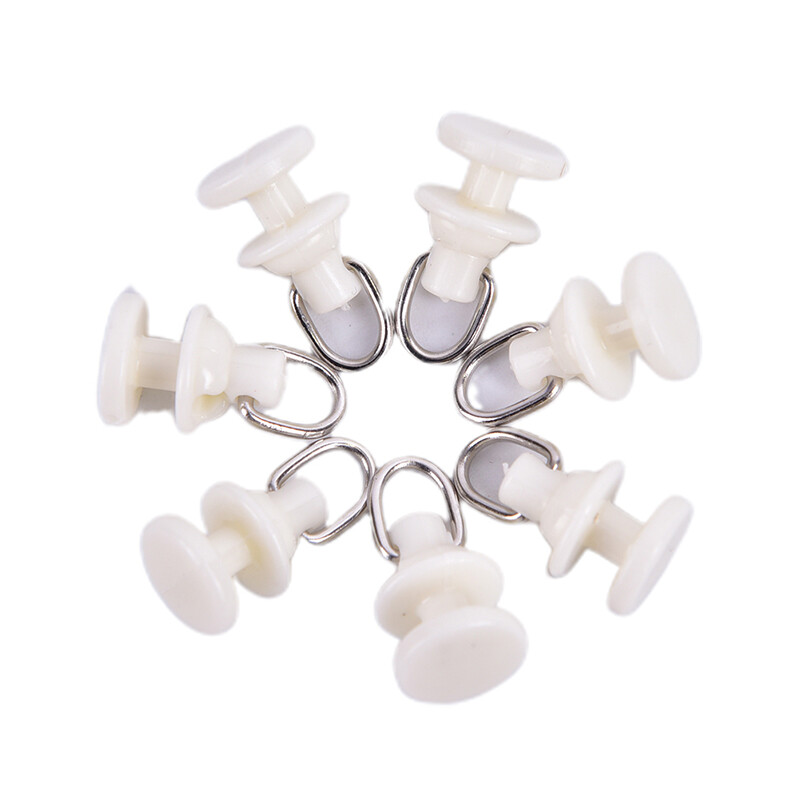 [Dale Dephne] 20pcs Curtain Track Glider Rail Curtain Hook Rollers Curtain Tracks Accessories