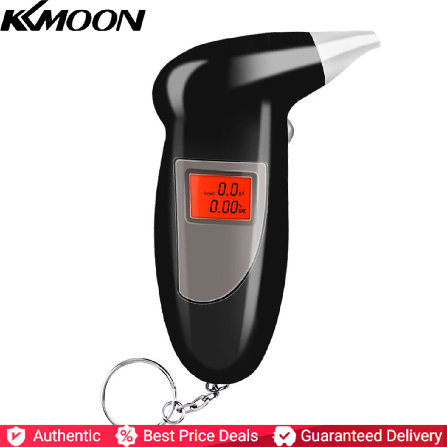 Portable Breath Alcohol Tester Breathalyzer for Personal and Car