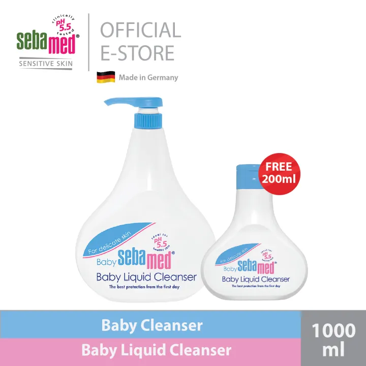sebamed baby liquid cleanser 1000ml