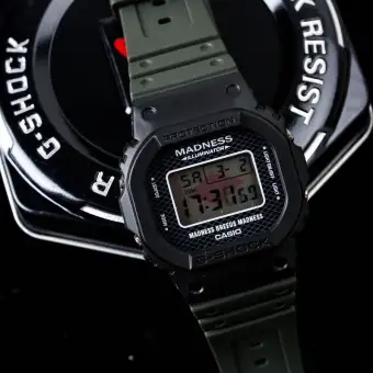 casio black waterproof watch