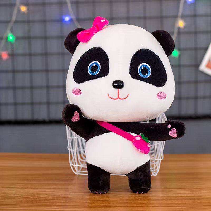 2023 22/30/50Cm Baby Bus Plush Babybus Panda Kiki Miu Miu Plush Toys Soft Comfortable Plushie Cute Birthday Gift For Children