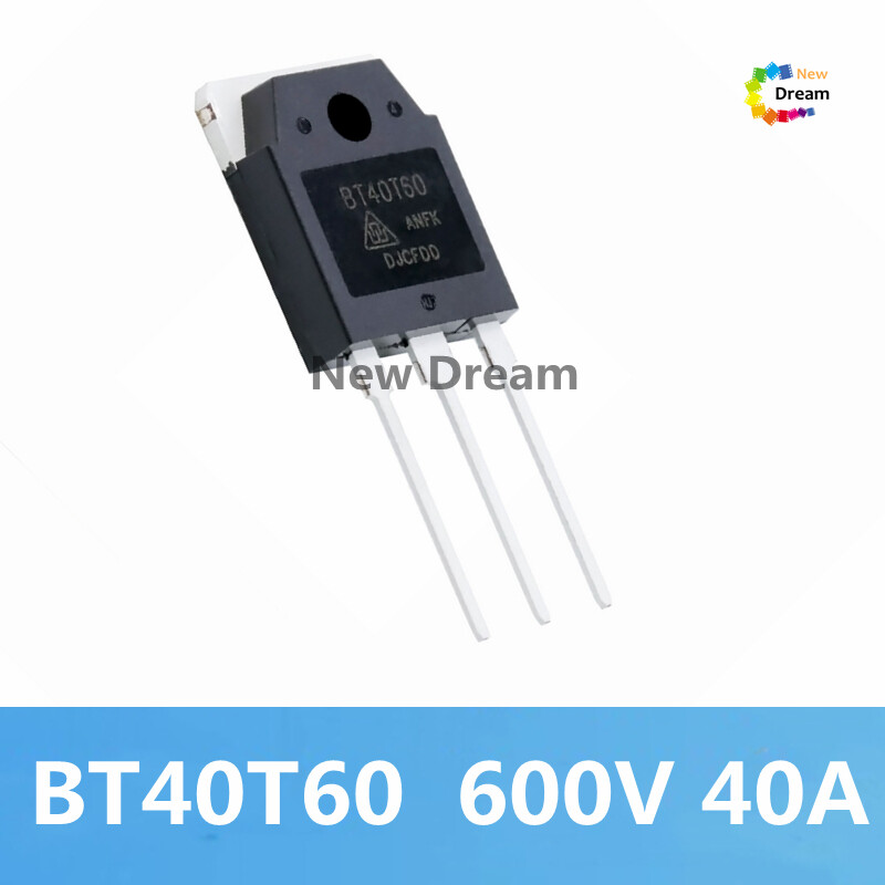 2pcs bt40t60 transistor to-3p 40t60 to3p 40a/600v igbt bt40t60anfd anf for welding