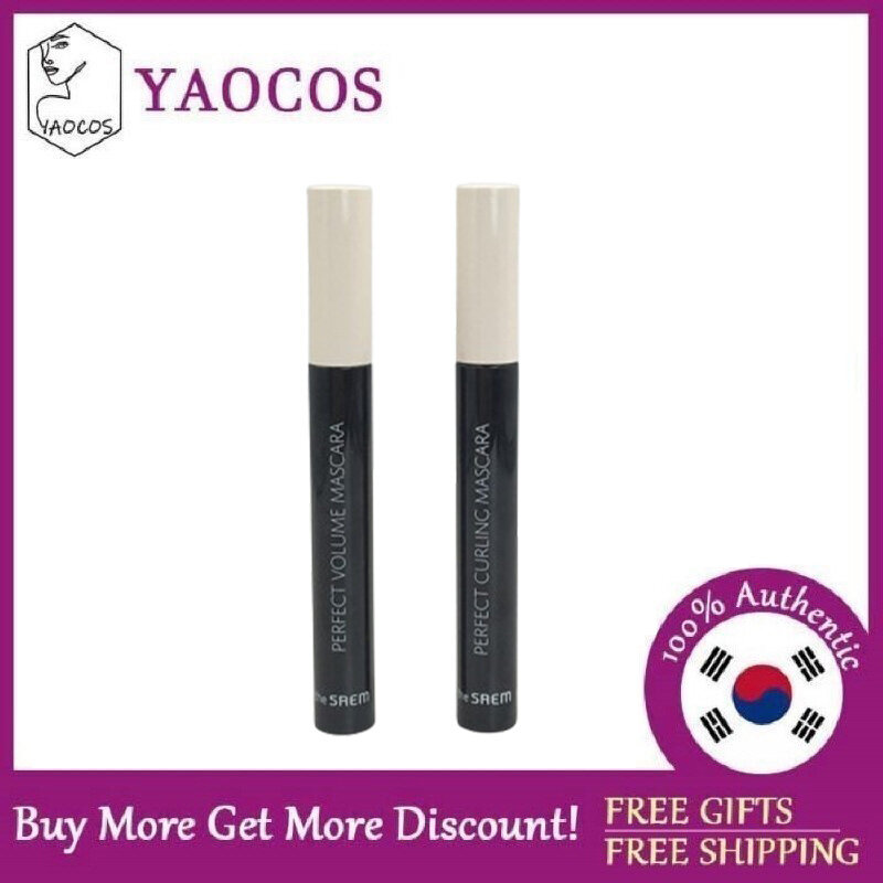[Saem] Mascara uốn hoàn hảo/Khối lượng hoàn hảo 8ml