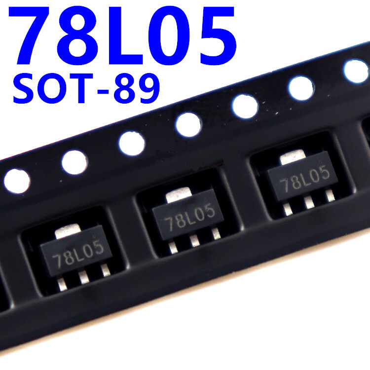 5pcs 78l05 79l05 smd sot-89 5v 100ma three-terminal voltage regulator circuit chip