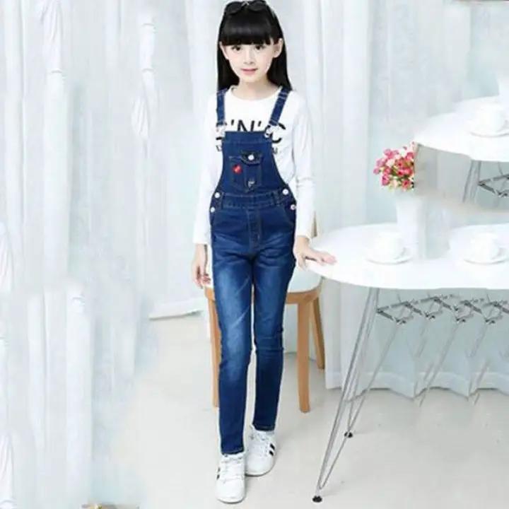 jeans jumpsuit for baby girl