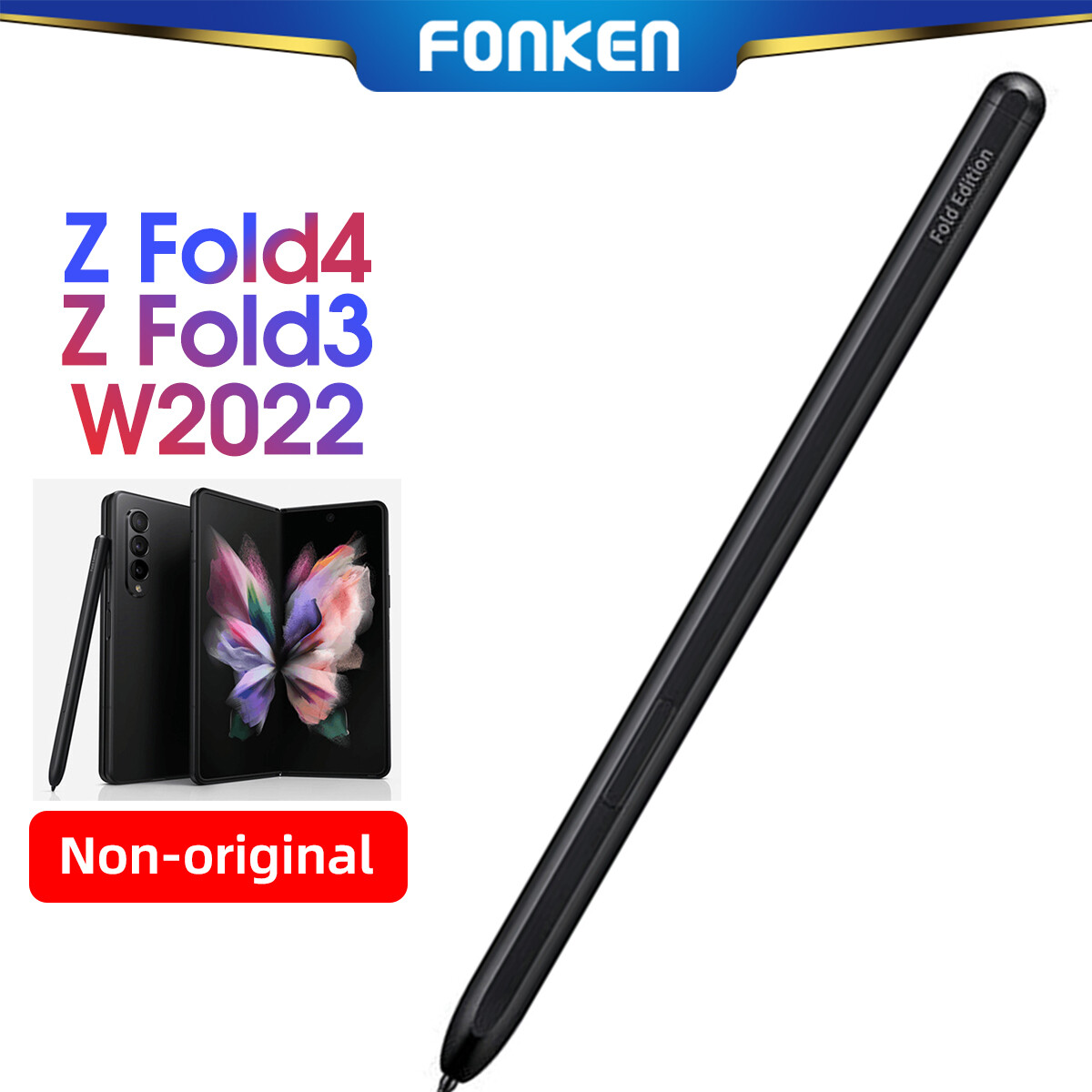 Bút Cảm Ứng Điện Dung Cho Samsung Galaxy Z Fold 3 Fold3 5G Fold Edition SM-F9260 S Pen Bút Viết Tay Điện Thoại Bút Chì Thông Minh