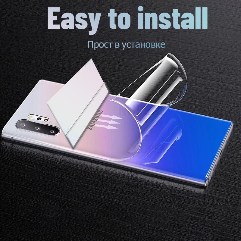 ZZOOI Front Back Hydrogel Film For Samsung Galaxy Note 10 Plus 8 9