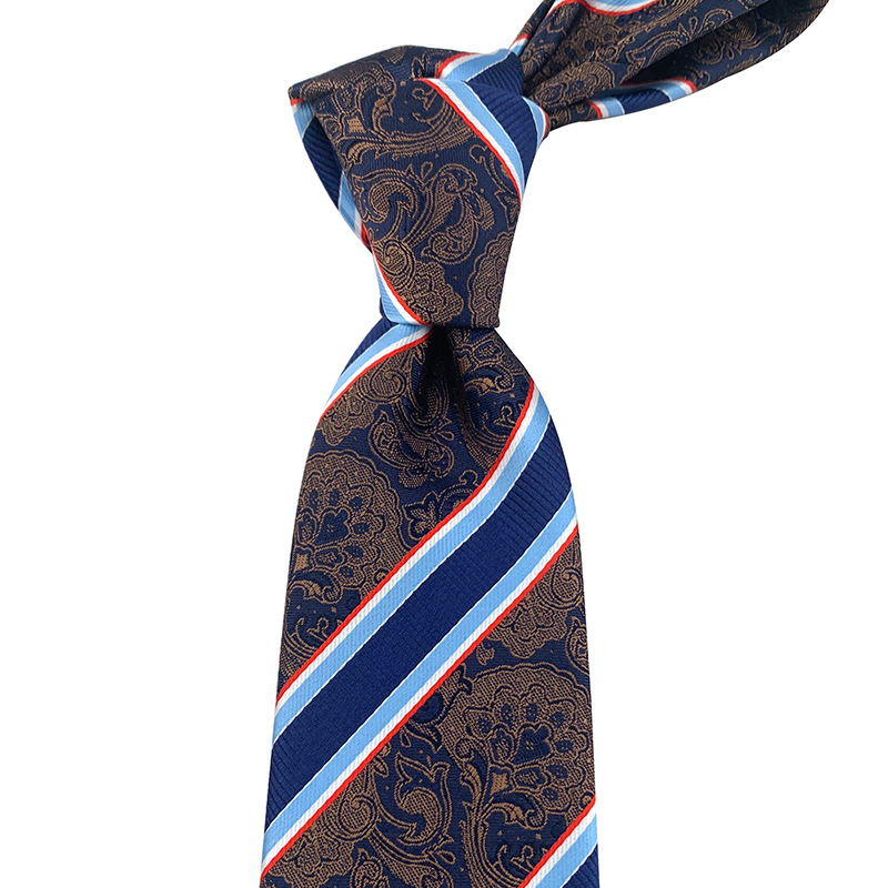 2021 New British Gentleman Striped Men's Tie