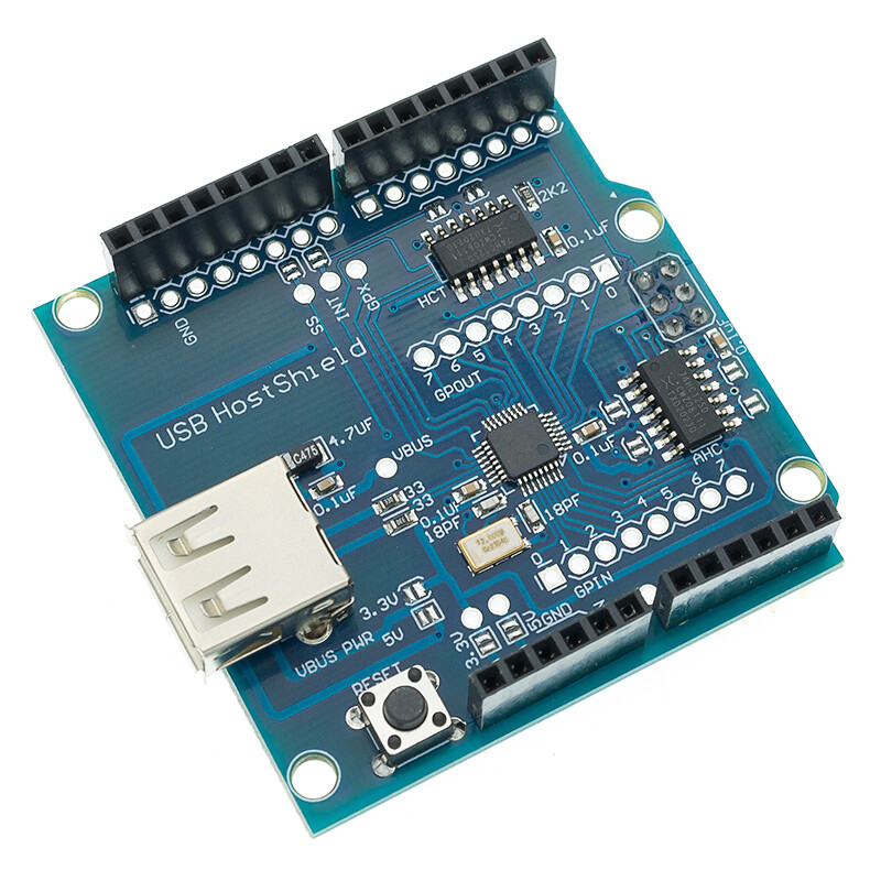USB Host Shield 2.0 for Arduino UNO MEGA ADK Compatible for Android ADK DIY Electronic Module Board