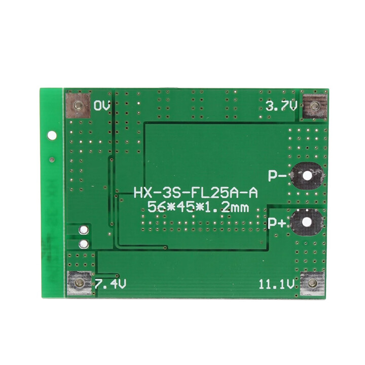 Mạch Sạc Và Bảo Vệ Pin 3S 12V 25A