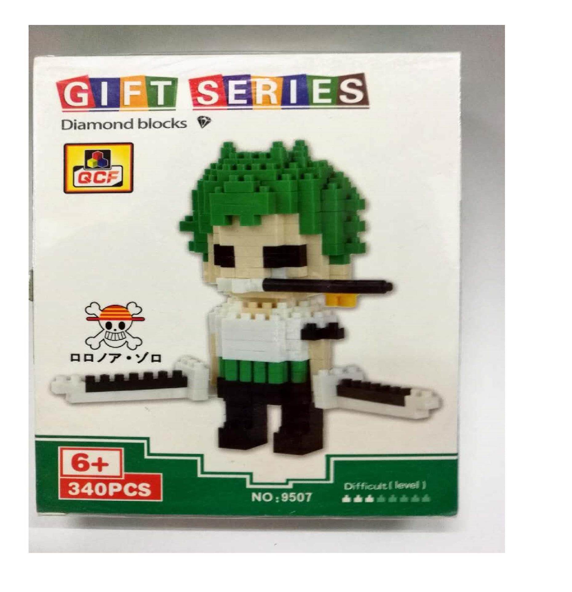 QCF One Pieces Series Nanoblocks Diamond Building Blocks Toys Gift