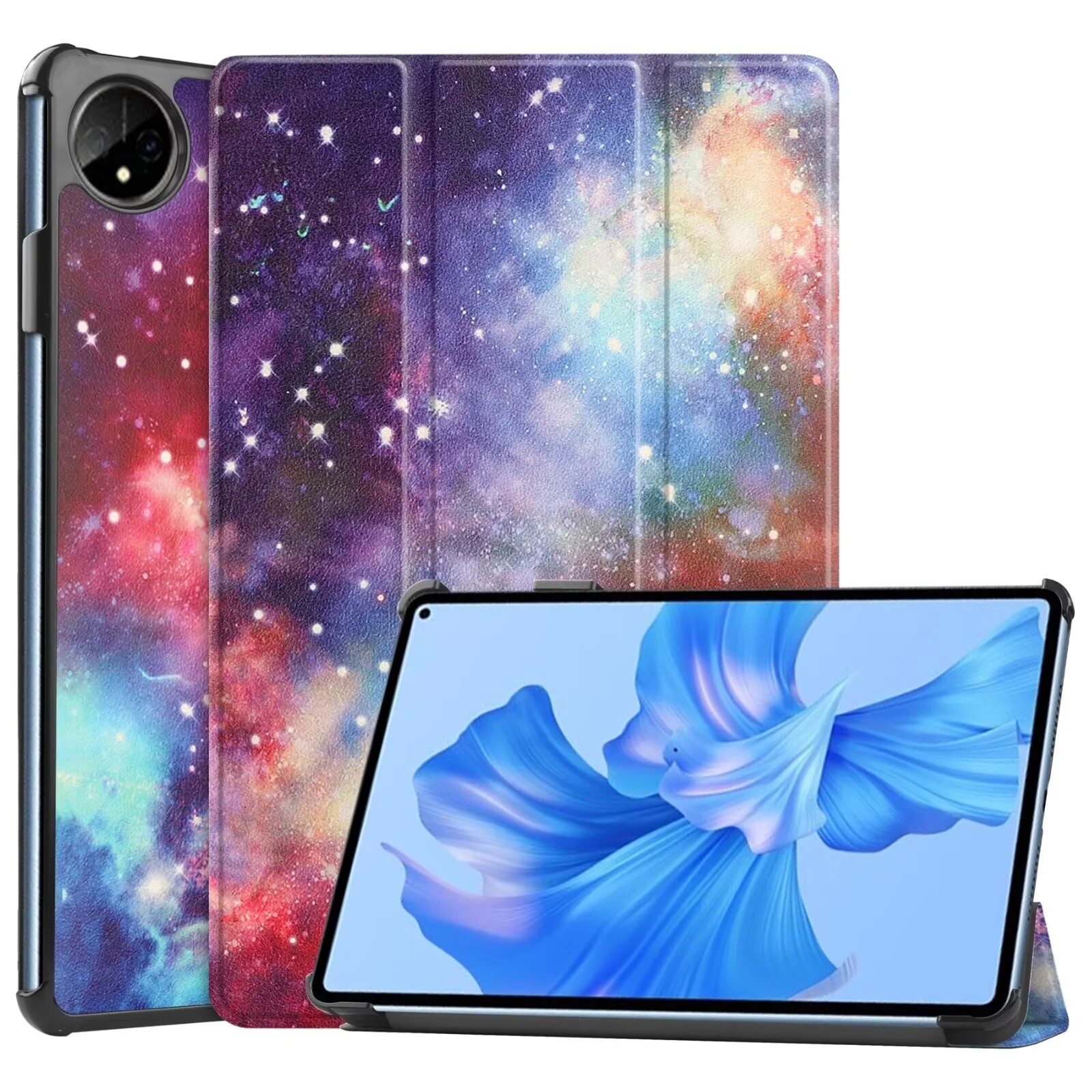 For huawei matepad pro 11 4g got-al09 got-al19 got-w09 got-w29 high quality tablet protection case fashion painted pattern tri-fold flip stand leather cover