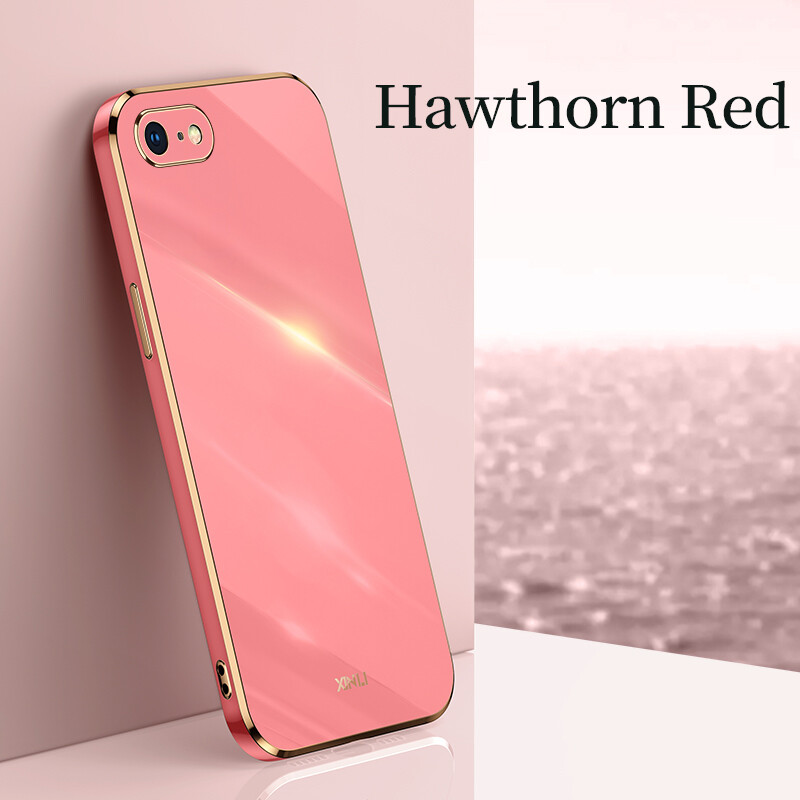 Lanlin for iphone 6 6s iphone 6 plus 6s plus phone case 6d plating soft casing silicone square frame shiny bling back cover for iphone 6 plus/iphone 6 case