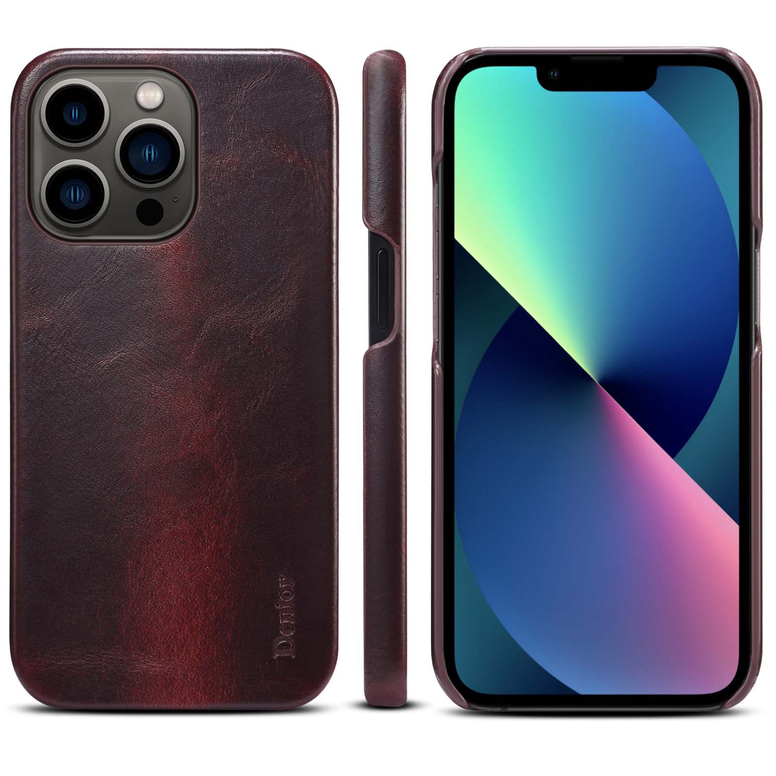High quality genuine leather case for iPhone 13 Pro Max iPhone13 mini iPhone 12 Pro Max iPhone 11 Pro Max hard shell