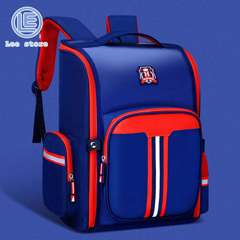 LS all-in-one children's schoolbag elementary school schoolbag space bag British style backpack