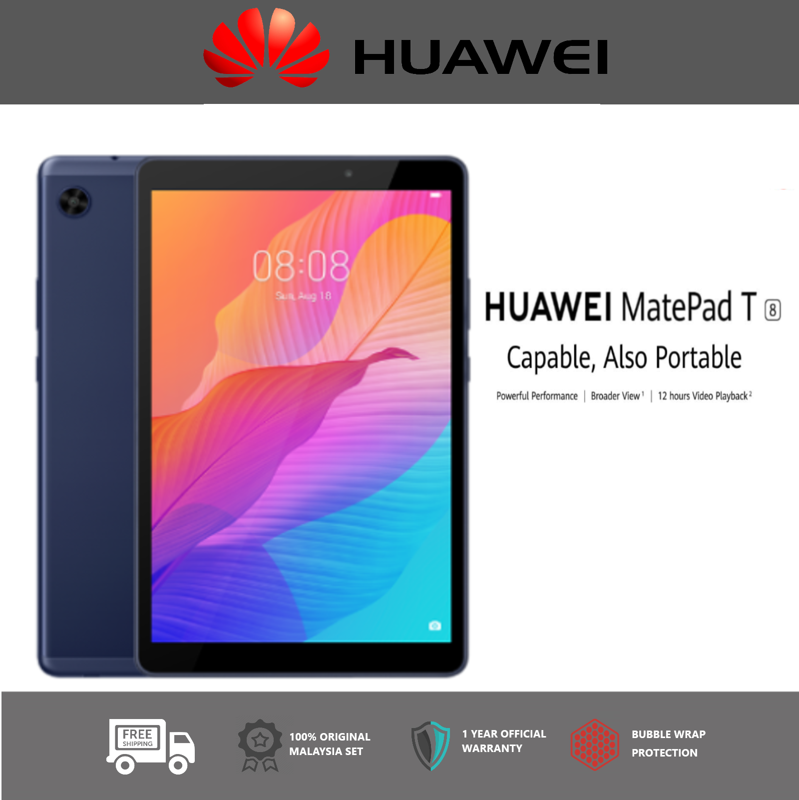 Huawei MatePad T Price in Malaysia & Specs - RM479 | TechNave