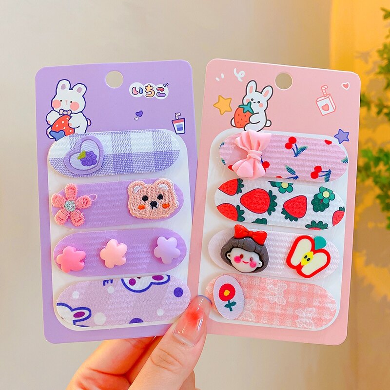 Miếng Dán Tóc Mái Dễ Thương Cho Bé Gái