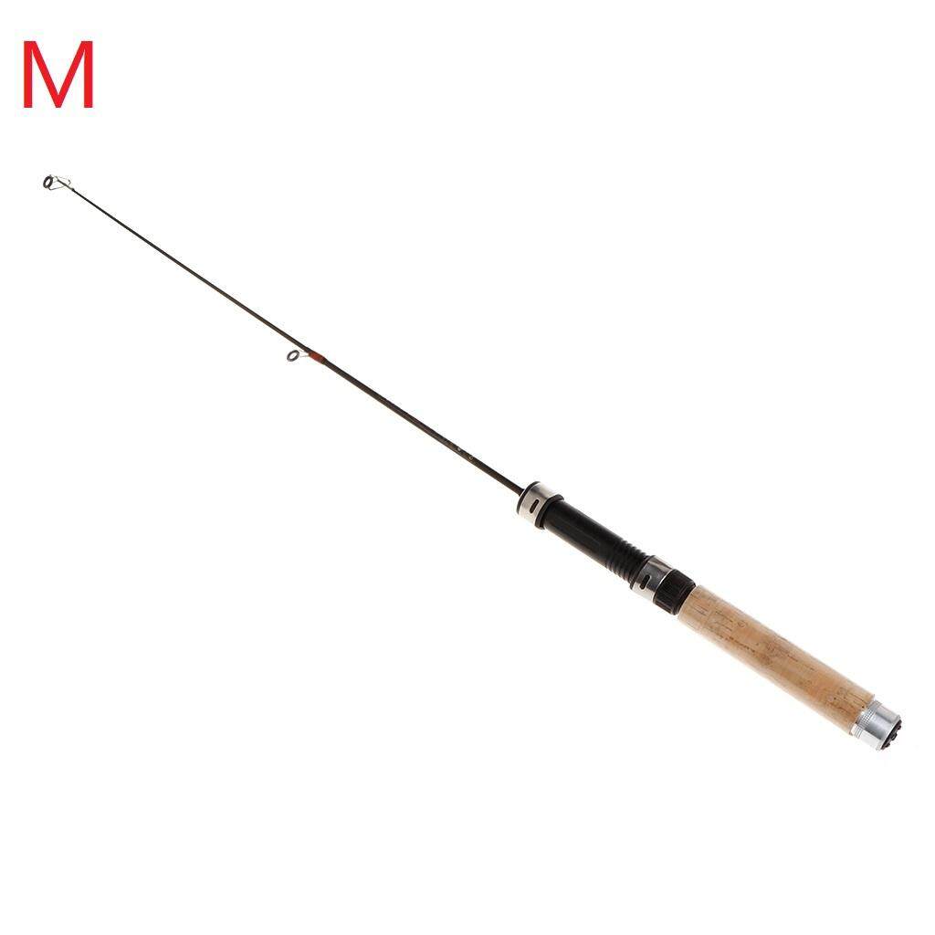 1 Set Fishing Rod Portable Mini With Fishing Reel Ultra Short Winter Outdoor Ice Fishing EVA Handle 4B/3B Reels Professional Tackle