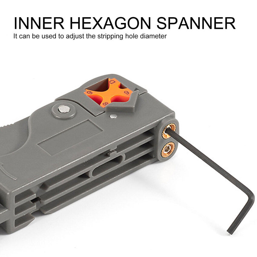 Automatic Stripping Pliers Multifunctional Wire Stripper Wire Cable Tools Cable Wire Stripping Crimping Tool With Hexagon Wrench
