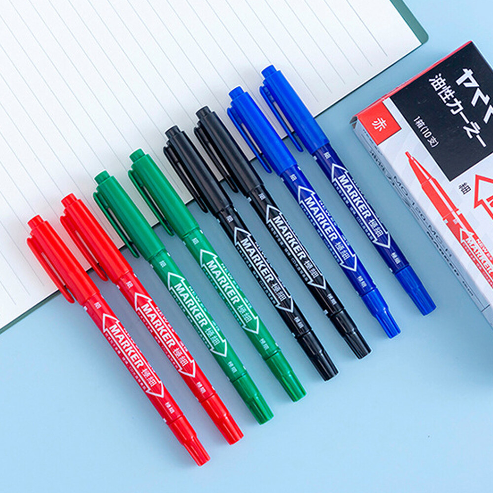 Small double-headed oily marker pen
