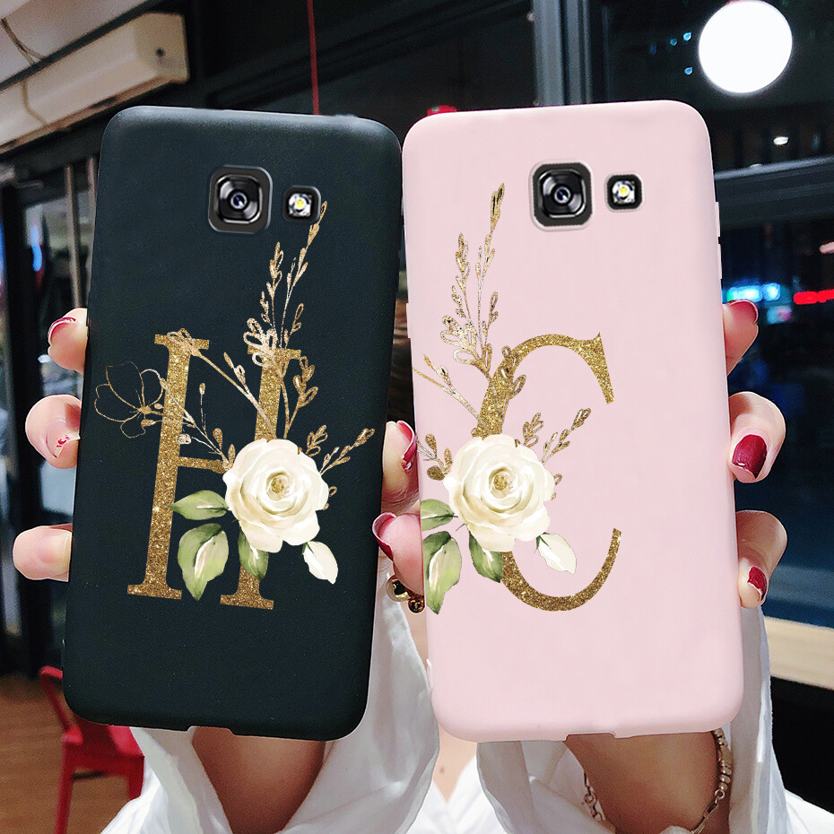 Dành Cho Samsung Galaxy J5 Prime / On5 2016 Ốp Lưng, Ốp Lưng Silicon Mềm Màu Đen Mờ Chống Sốc Chữ Dễ Thương Ốp Điện Thoại