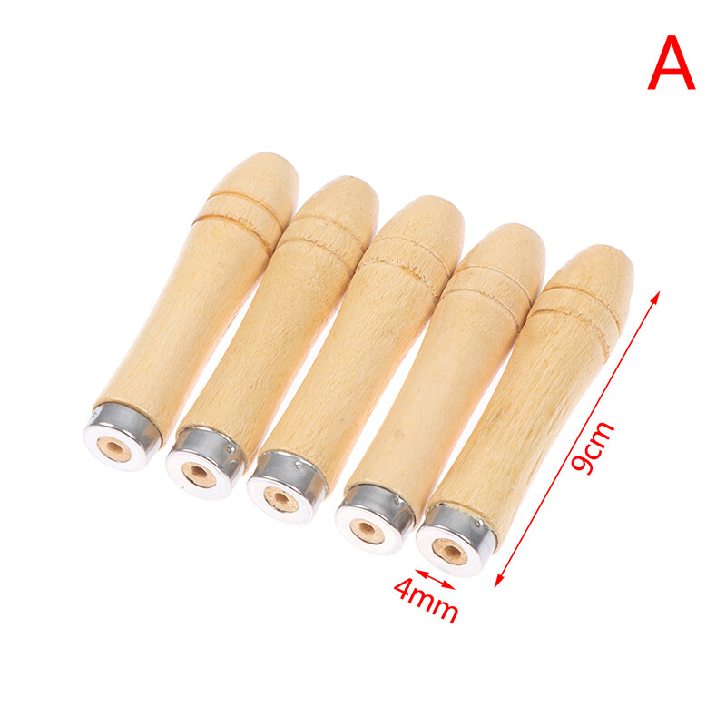 5pcs Wooden File Handle Wood Rasp Woodworking Polishing Rust Proof Filing Tools