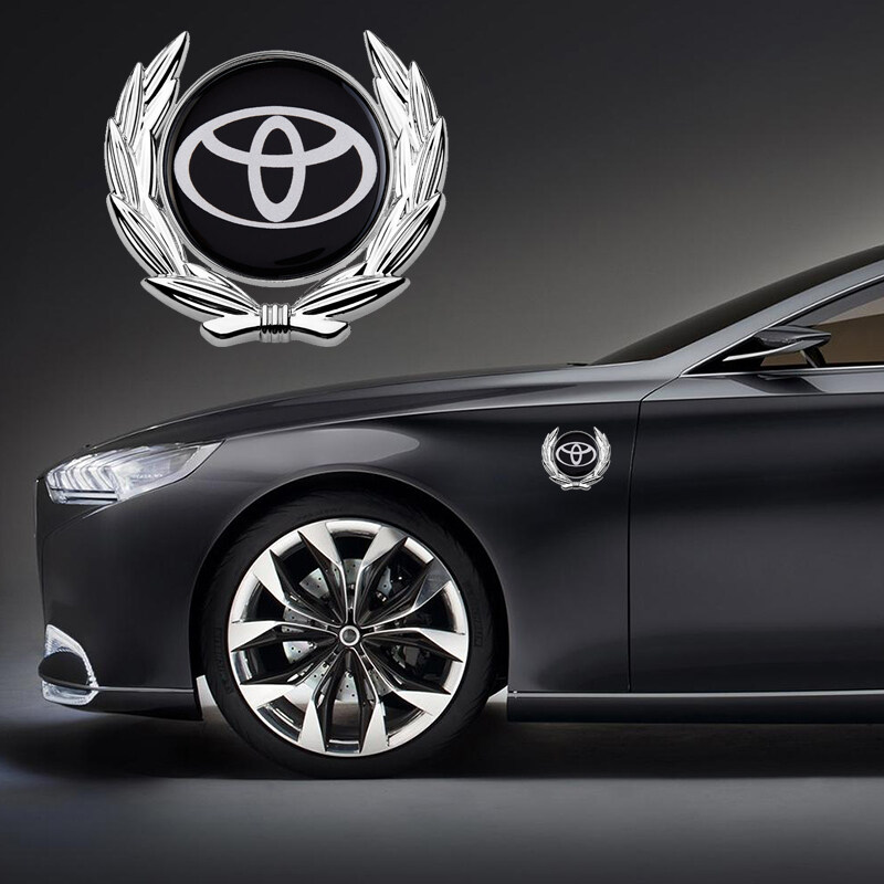 1 Piece Car Metal Emblem Sticker Auto Window Side Rear Trunk Badge