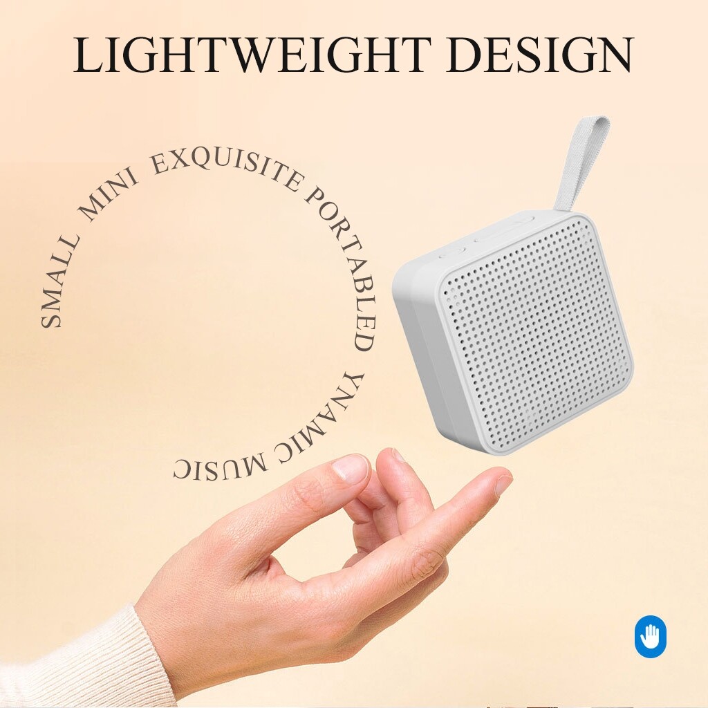 Retekess Bluetooth Speaker Mini FM Radio Wireless Receiver Support TF Card