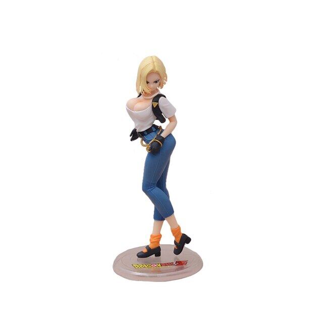 Android 18 figure Lazuli Dragon Ball Z action model figurine toy DBZ anime 20 cm 