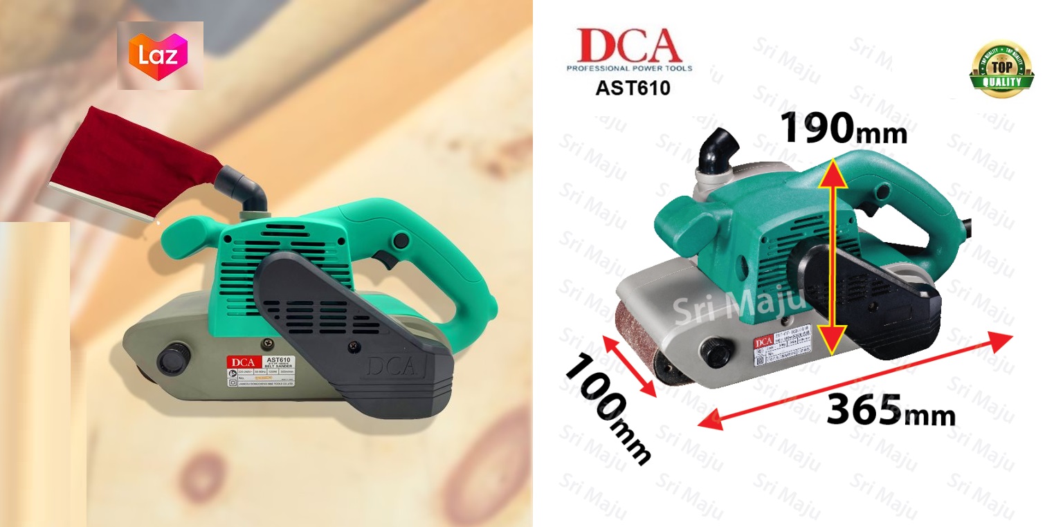 DCA AST 100 x 610mm (1200W) Belt Sander 