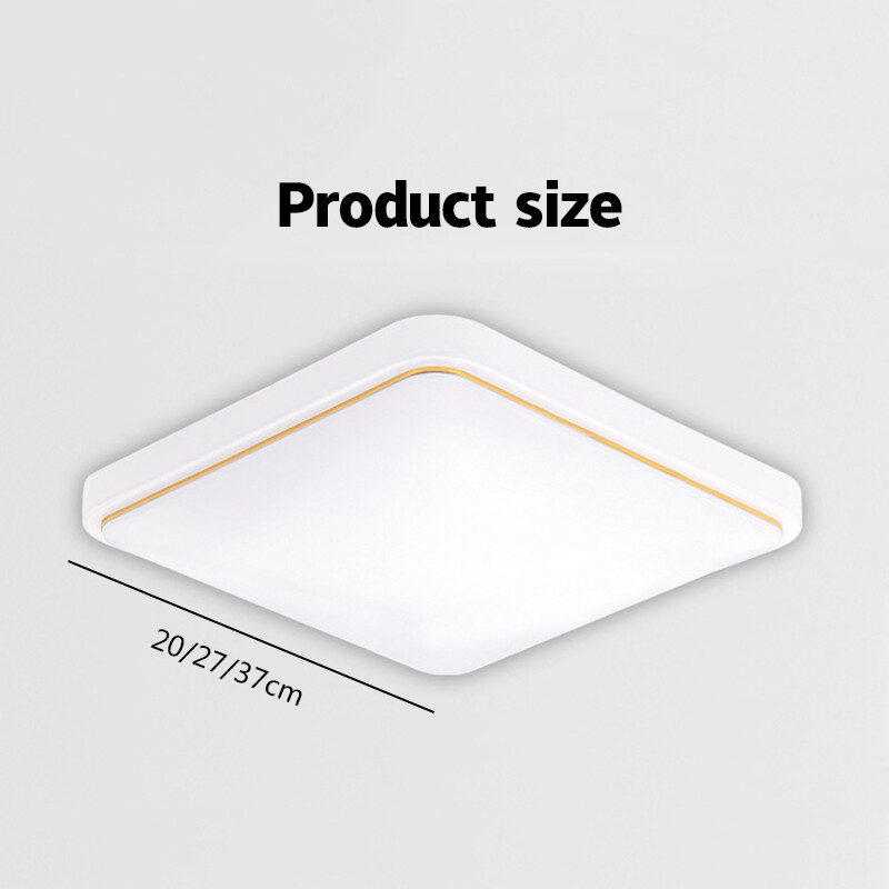 LEBI Đèn Trần Led, Đèn Phòng Khách Bầu Không Khí Đơn Giản Hiện Đại Phòng Ngủ Hình Vuông Nghiên Cứu Ban Công Chiếu Sáng Nhà Bếp