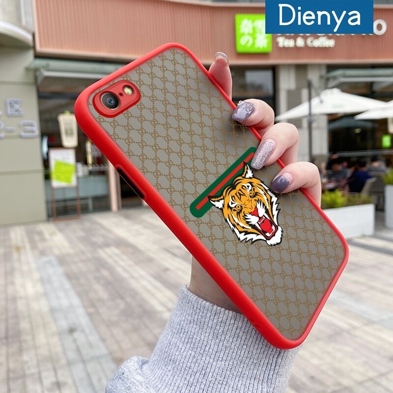 Dienya Ốp Cho OPPO A57 2016 A39 Ốp Chống Sốc CẠNH VUÔNG Cứng Trong Suốt Mờ
