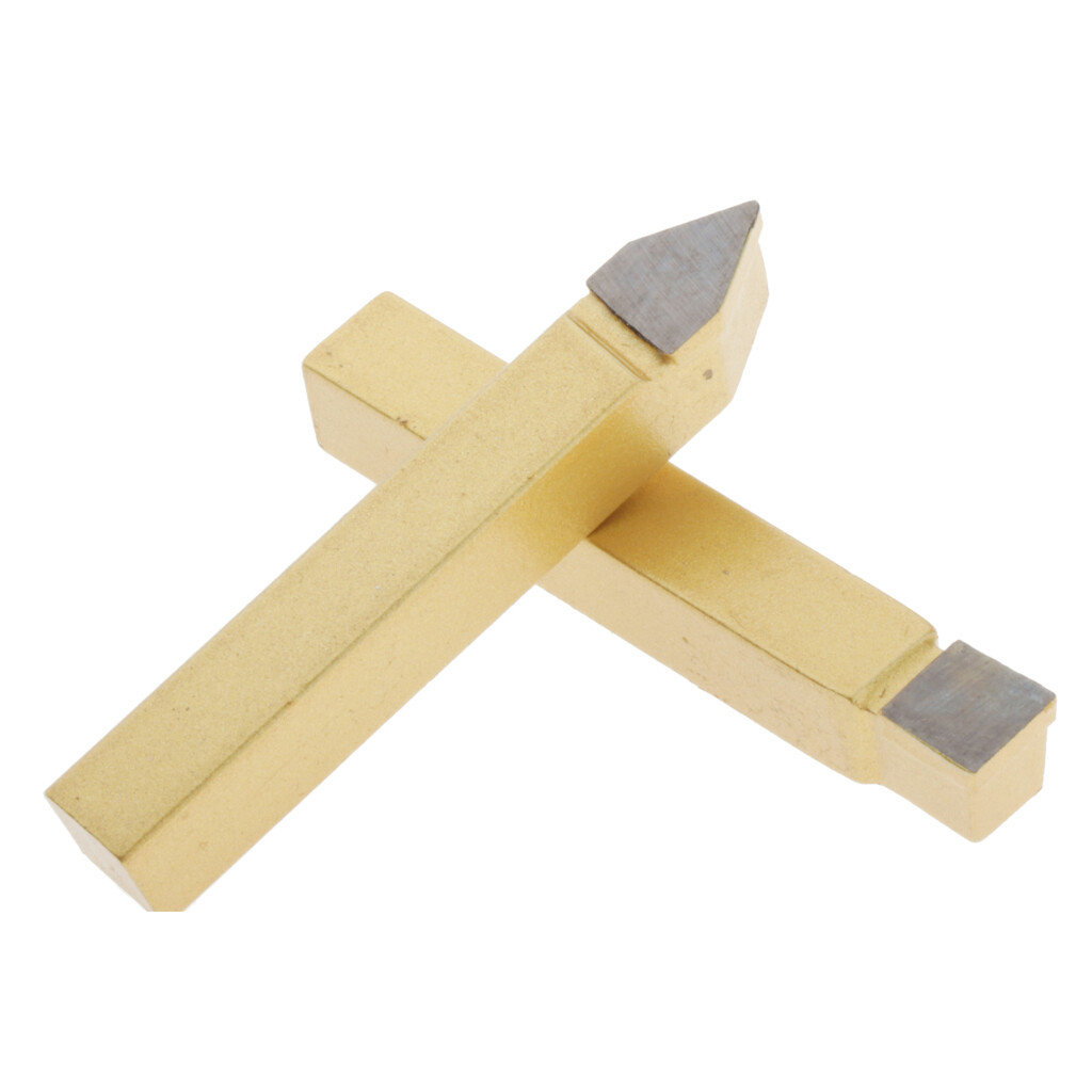 Blesiya Carbide Tip Tipped Bit Set Brazed Tools for CNC Lathe Welding Turning Tool