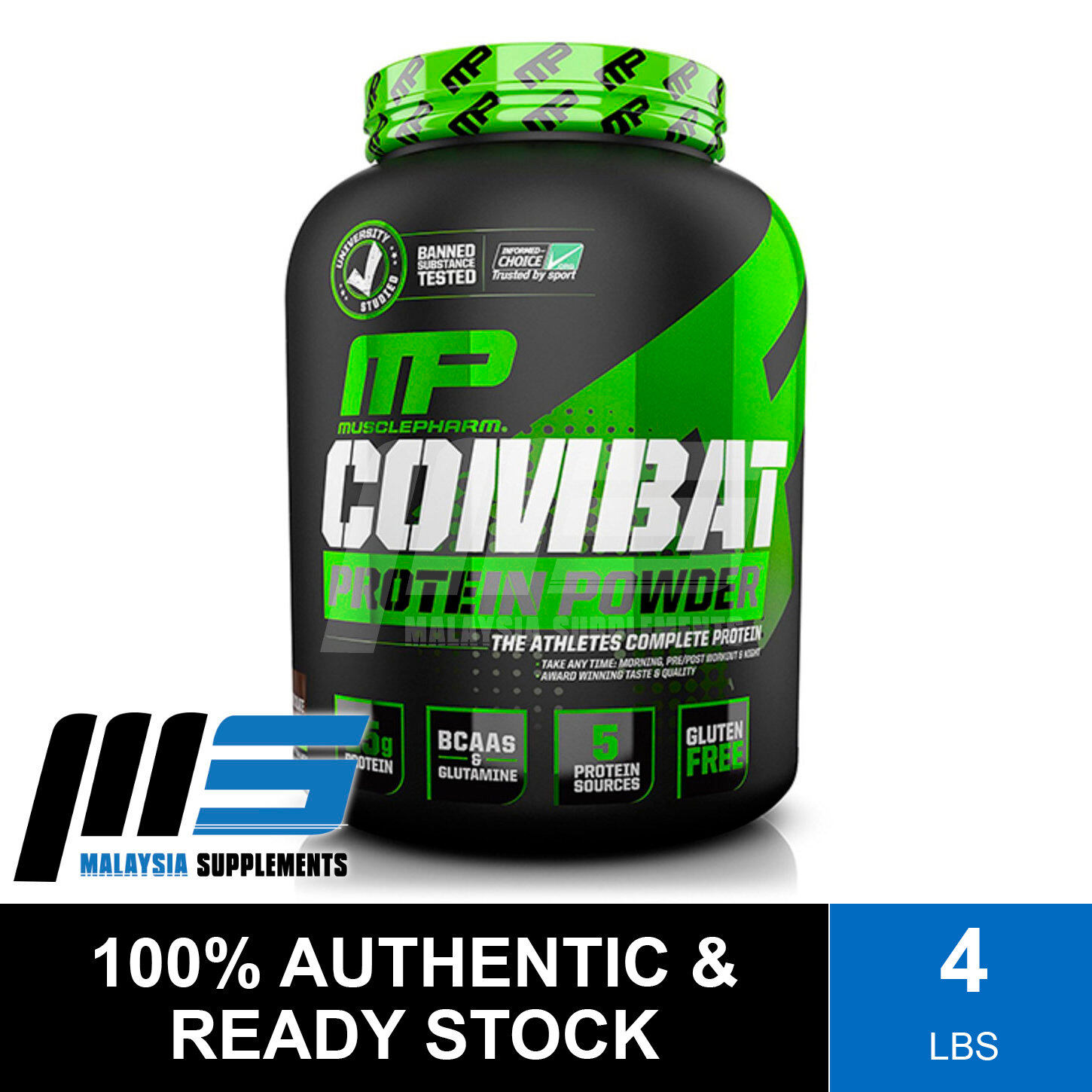 Musclepharm Combat Powder Chocolate Milk 4lbs Whey Protein Fast Muscle Recovery Lean Muscle Susu Gym Lazada