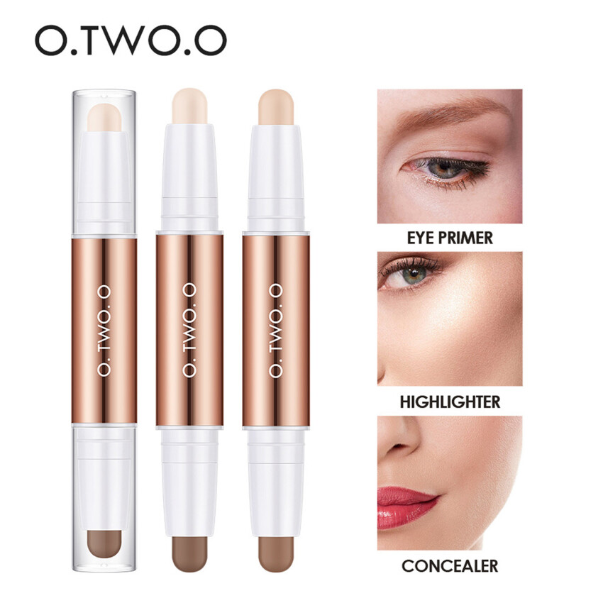 O. TWO. O Double Head Makeup Stick Clavicle Shadow Pen Three-Dimensional Highlight