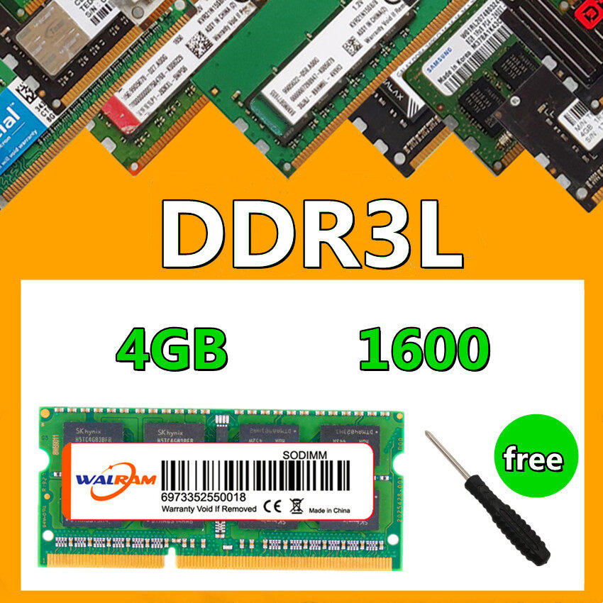 Bộ Nhớ Máy Tính Xách Tay DDR3 DDR3L DDR4 SODIMM 4GB 8GB 16GB 1333Mhz 1600Mhz 2400Mhz 2666Mhz 3200Mhz 1.5V 1.35V...