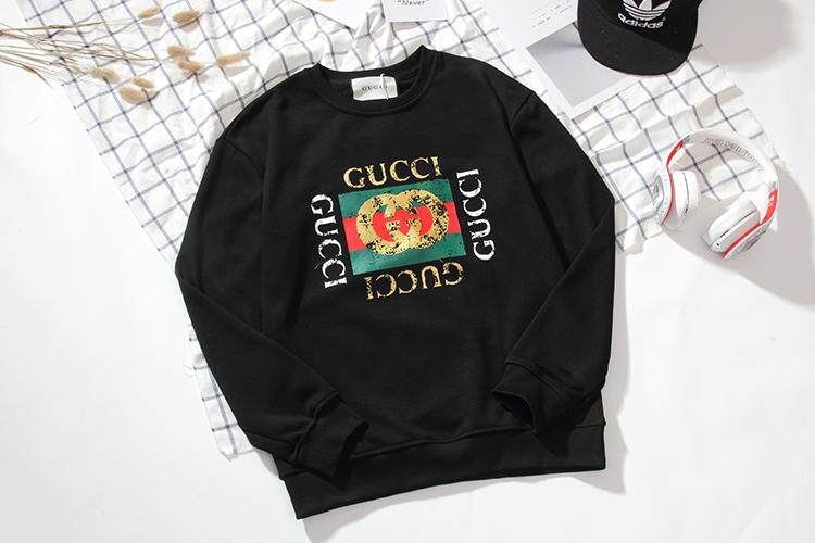 100 Original Gucci ฤด ใบไม ร วงและฤด หนาวคอกลมเส อก นหนาวผ ชายและแฟช น สำหร บผ หญ งสบายๆ Hoodie Imperialgard Shop Thaipick