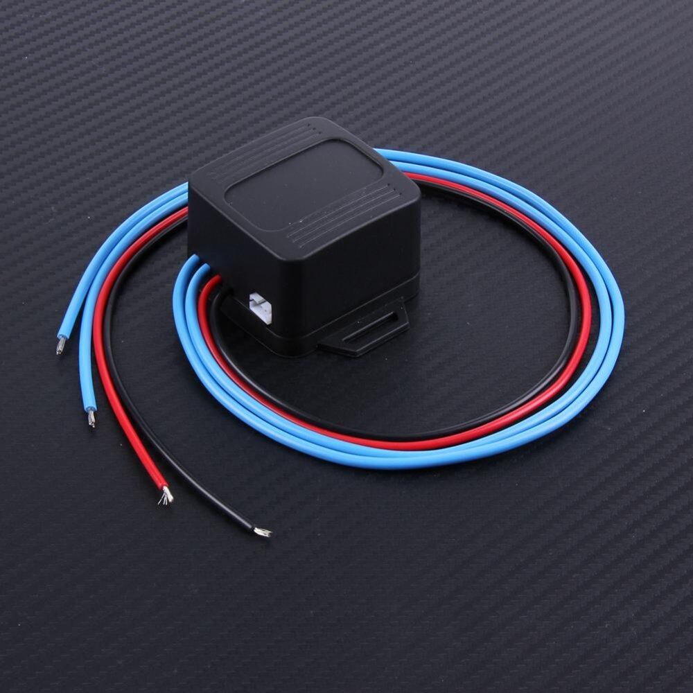 Vehicle Engine Start Press Button Push Switch Ignition Starter Blue Light