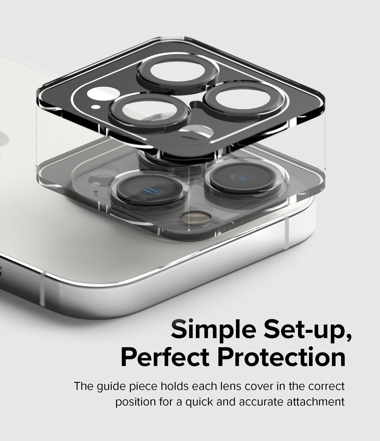 Ringke Kính Khung Ống Kính Máy Ảnh Được Thiết Kế Cho iPhone 14 Pro / 14 Pro Max Bảo Vệ Ống Kính Máy Ảnh